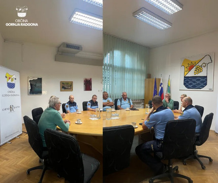 Pozdrav ob začetku akcije »Zagotavljanje varne poti v šolo prve šolske dni« 2